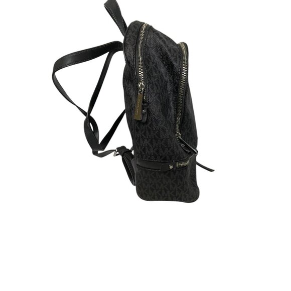 Michael Kors Signature Rhea Zip Medium Backpack - Black main image 8